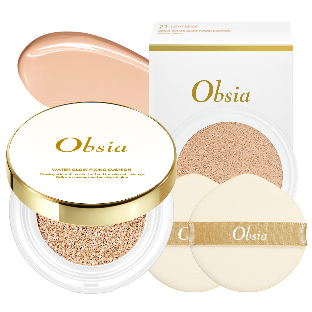 오브시아 워터 글로우 픽싱 쿠션 본품+리필세트, 1개, 21호 라이트 베이지 29,700원