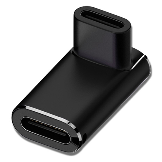 엠비에프 USB4.0 Gen 3 x 2 C F to C F 정방향 90도 연장젠더 240W, MBF-G3FF02, 1개 4,400원