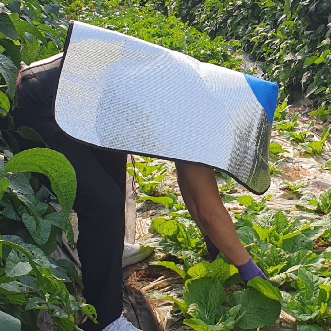 2025 파밍굿즈 농사 밭일 햇빛가리개 야외작업용 일 자외선차단 과수원 농부 모자 남녀공용 19,800원