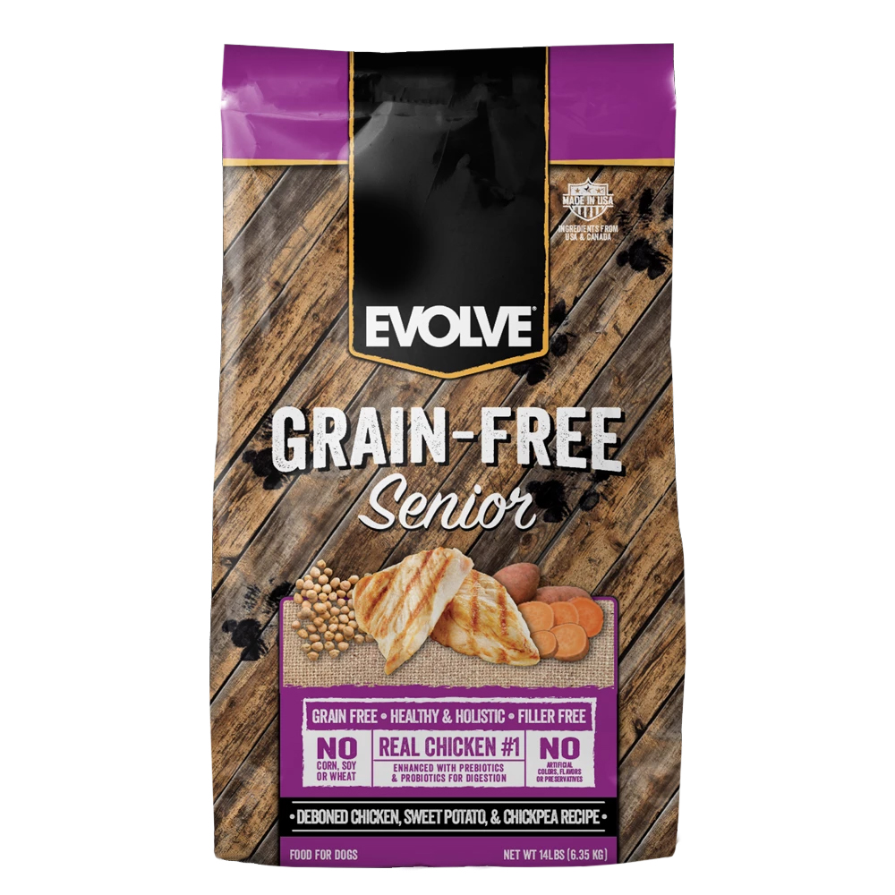 EVOLVE 강아지 그레인프리 라이트 기능성 사료, 시니어, 6.35kg, 1개 69,900원