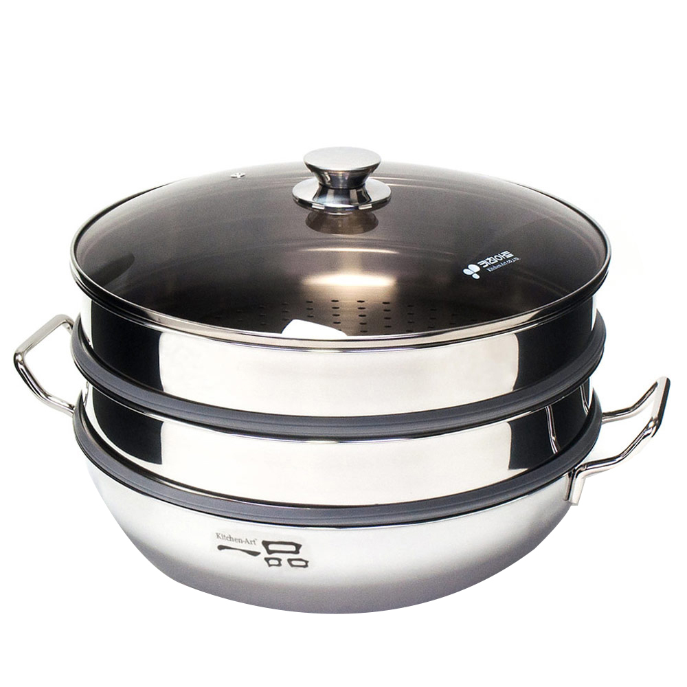 키친아트 일품 3단 찜냄비 인덕션 69,440원