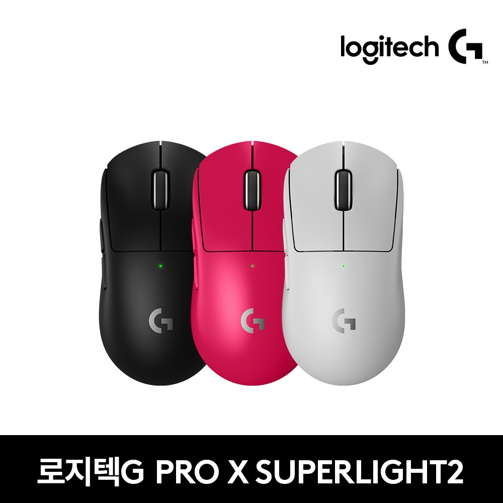 로지텍코리아 로지텍G G PRO X SUPERLGIHT2 무선 게이밍 마우스 지슈라2 219,000원