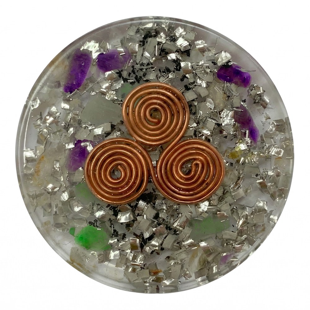 에너지정화 명상도구 트리스켈리온 구리코일 오르곤칩 오르고나이트 5D힐링 44,800원