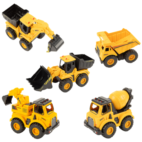 [캐스비] 플레이 꼬마건설차 5종세트(2999) 포크레인 트랙터 덤프트럭 중장비 자동차 36,000원