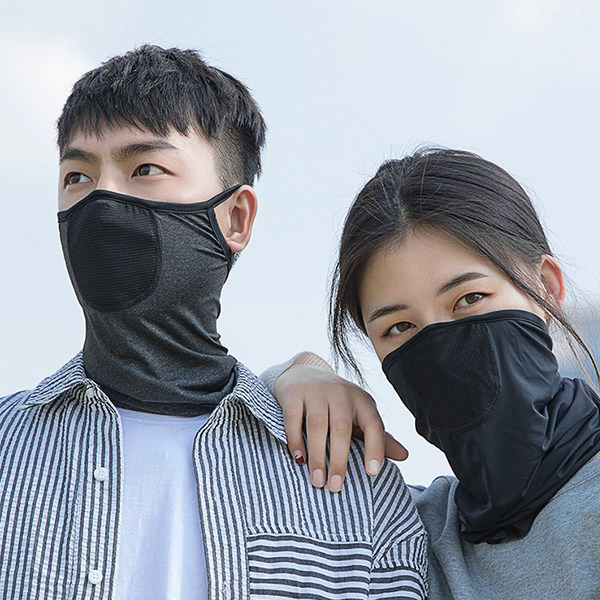 락브로스 자전거 LF7813 마스크 KN95 필터 바라클라바 통기성, 블랙 7,400원