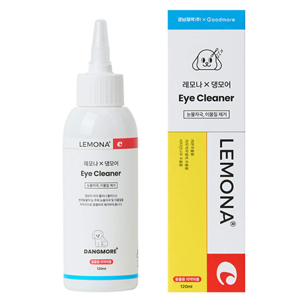 댕모어 레모나 반려동물 아이 클리너 플러스, 120ml, 1개 4,260원
