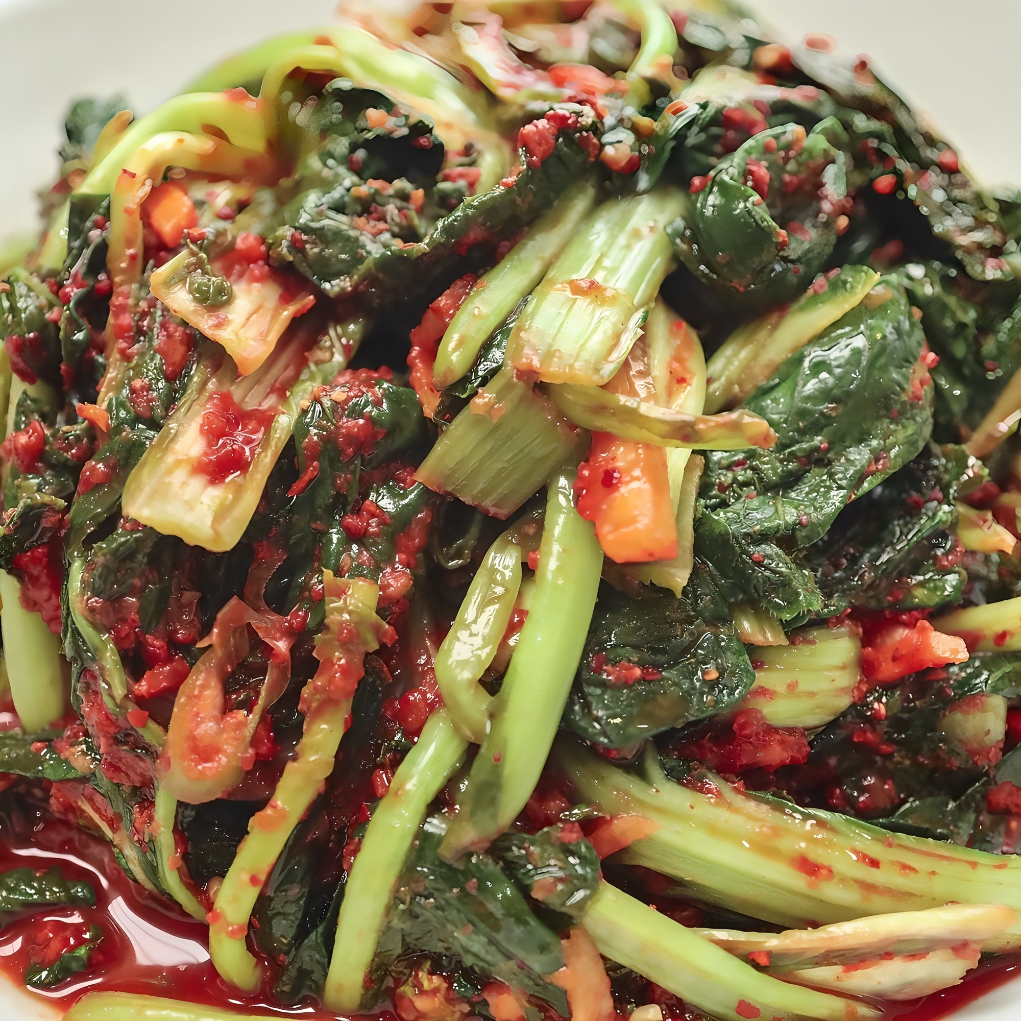 매일 갓 담가 보내는 수제 국내산 전라도 얼갈이 열무 자박이 김치 17,450원