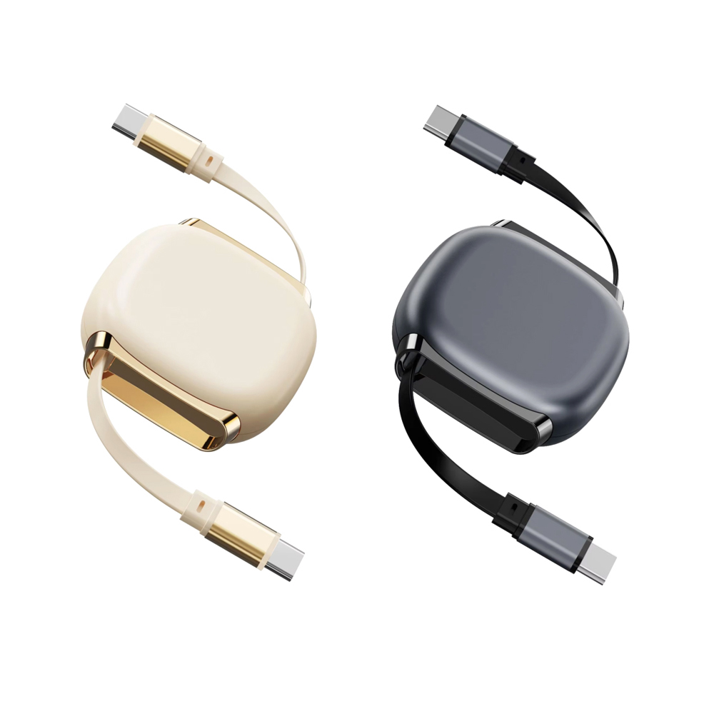 매머드 PD240W 초고속 충전 C타입 휴대용 릴케이블 휴대폰 태블릿 노트북, 다크 그레이, 1개, 1m 9,900원