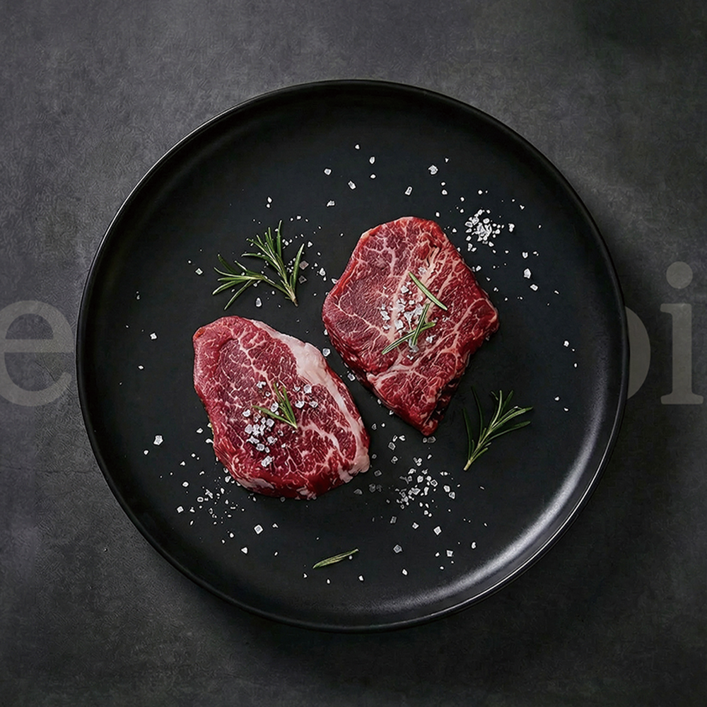 [에이징크래프트] 한우 숙성 드라이에이징 안심 스테이크 ( 개수 옵션 선택가능), 1개, 200g 44,900원