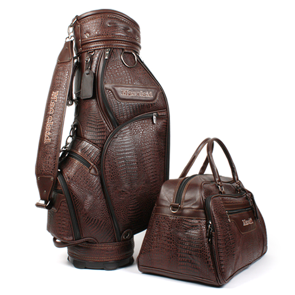 맥클라이드 프리미엄 골프백 세트 / 골프 경량 캐디백 남성 남자 골프가방 세트, 브라운 302,000원