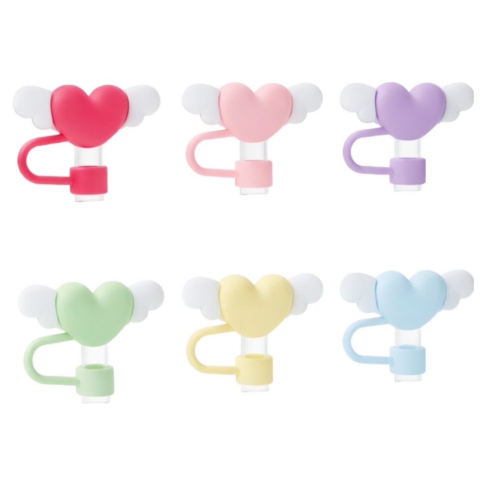 오템  하트 텀블러 빨대마개 10mm 6종 세트 6,460원