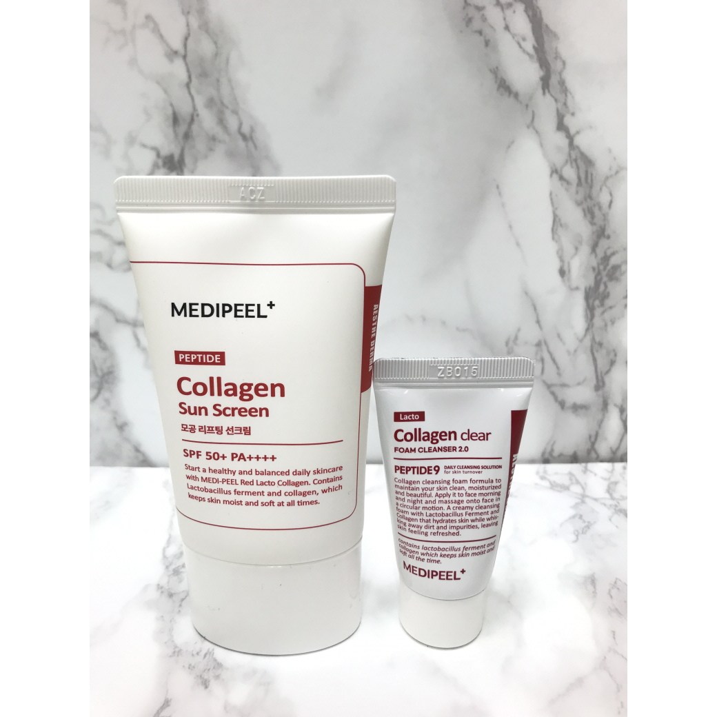 메디필 레드 락토 UVA UVB 듀얼차단 콜라겐 모공 리프팅 선크림 25,900원