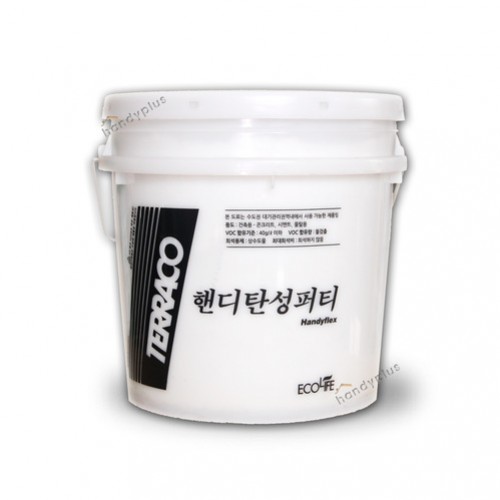 테라코 핸디탄성퍼티 5kg  미세한 균열보수 탄성있는 퍼티 빠데 못자국 메꿈용 22,000원