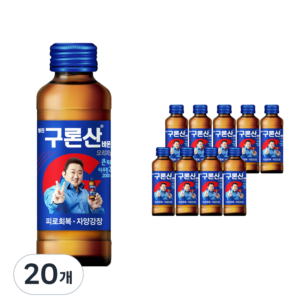 해태htb 영진 구론산 오리지날액 선물세트, 150ml, 20개 13,230원