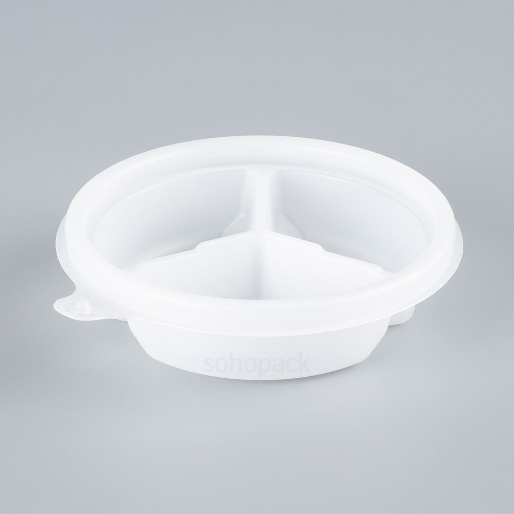 소호팩 원형 반죽용기 SJ 125파이 3칸 11,200원