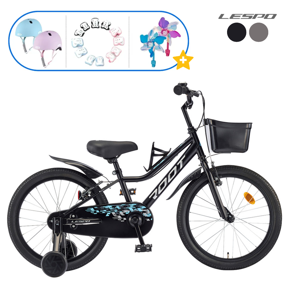 삼천리 어린이 자전거 루트 레스포 20인치 보조바퀴 99%조립 2026년형, 블랙(무광) 조립99%, 1개, 135cm 275,000원