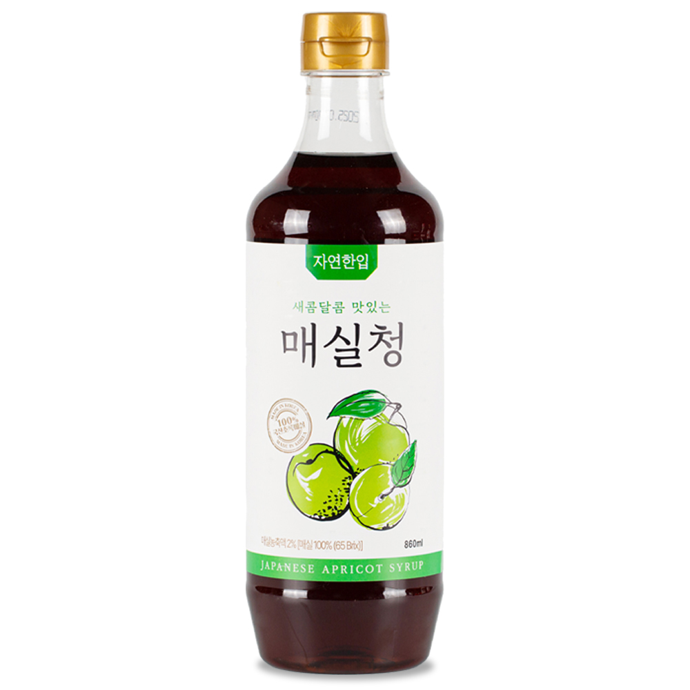 자연한입 매실청, 1개, 860ml 9,960원