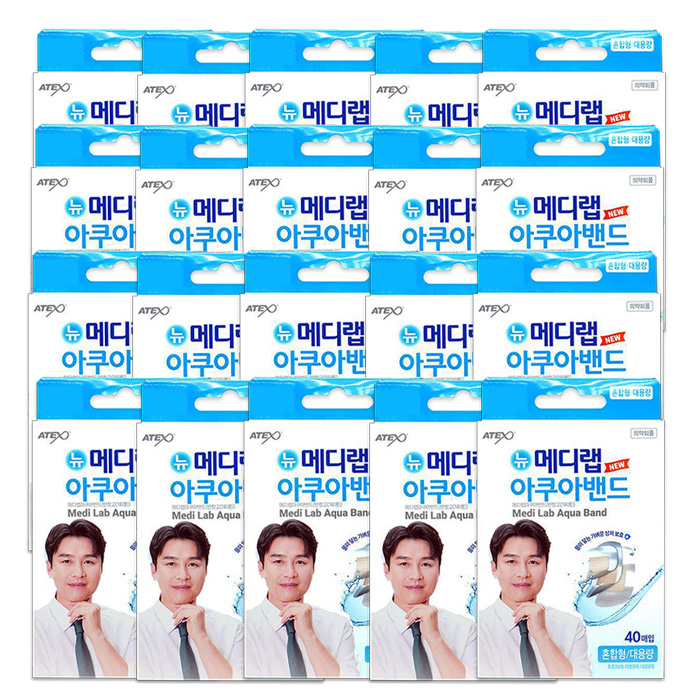 아텍스 뉴메디랩 아쿠아 방수밴드 대용량, 20개, 40개입 70,000원