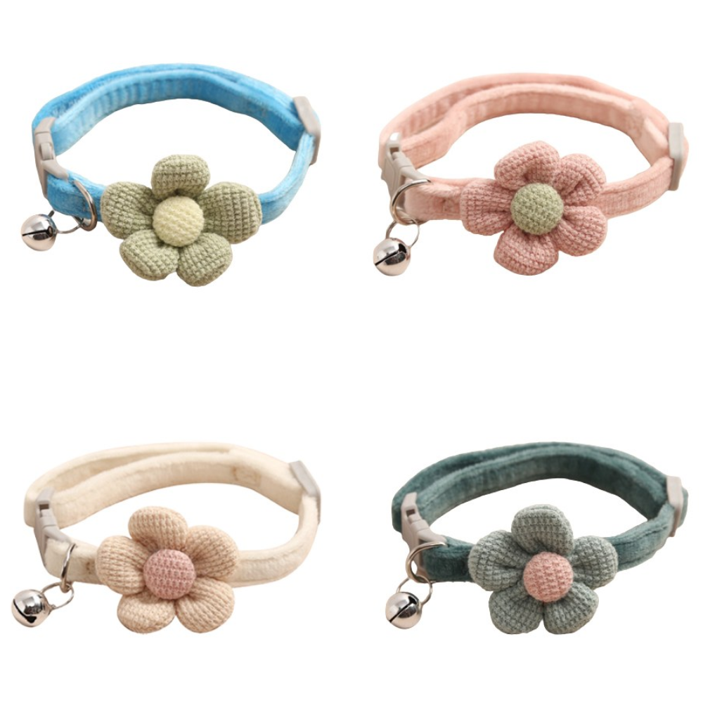 강아지 고양이 외출 패션 꽃 목걸이 4colors 15,800원