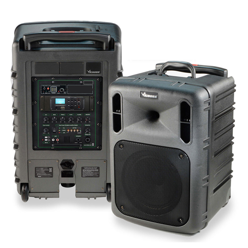 PWA-VN801 충전이동식앰프 USB 블루투스 스피커 1채널 무선마이크 공연 버스킹 780,000원