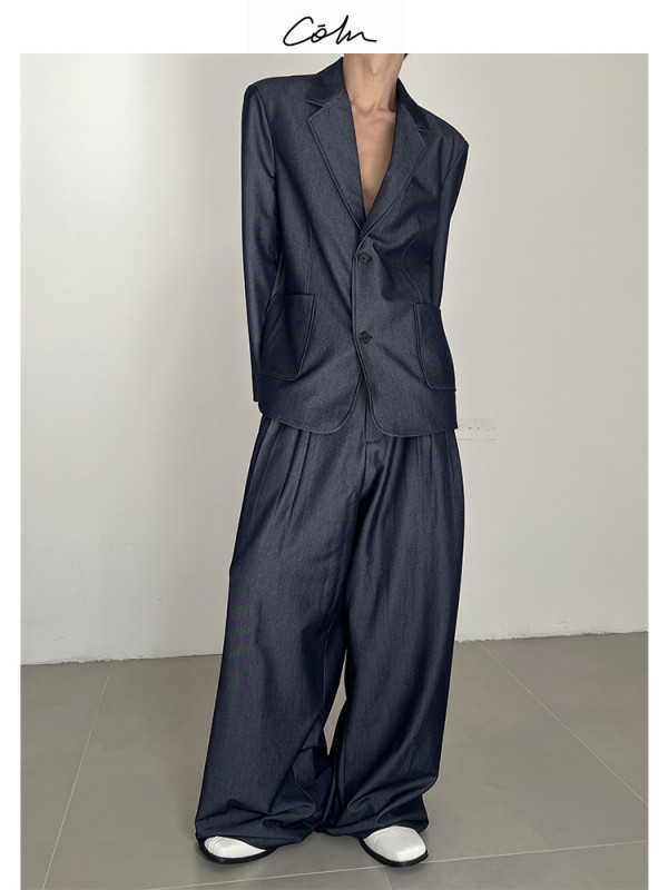 남자 데님 바라쿠타 세트 셋업 슈트 스타일 캐주얼 출근룩 하객룩 편안한 착용감 개성 184,200원