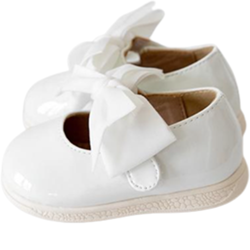 발소리 베이비잼 여아용 삑삑이 리본 포인 플랫슈즈 28,960원