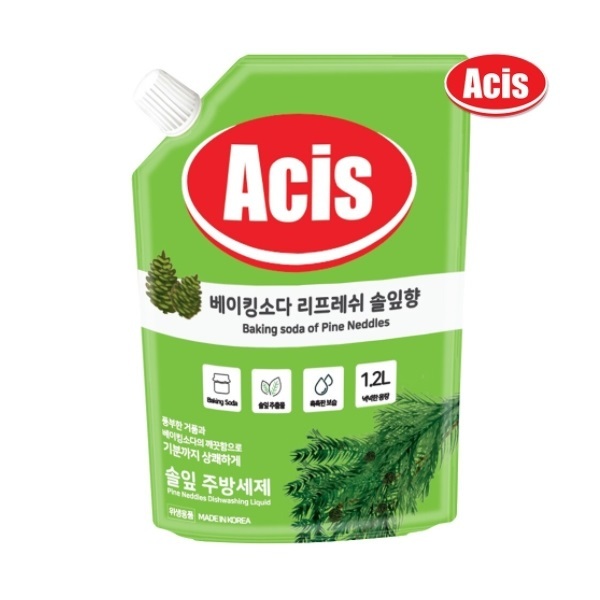 아키스 Acis 주방세제 솔잎 1200ml 4,180원
