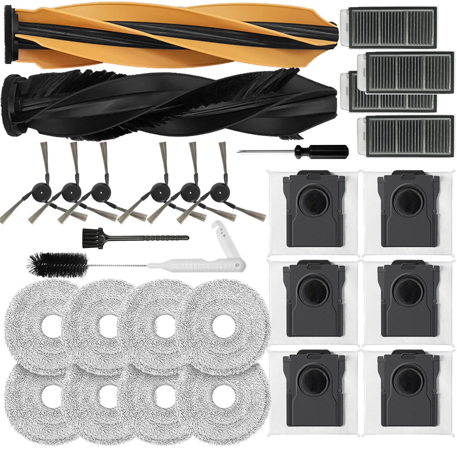 Yivy 드리미 X50 Ultra / X50 Master 호환 소모품 세트 29PCS, 1세트, DRM-X50-SET29B 38,500원