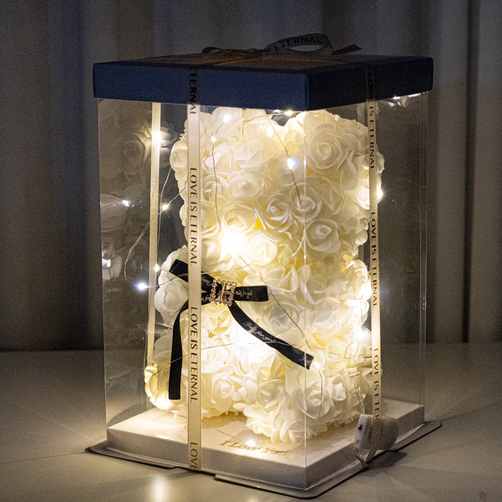 마음담은집 플라워베어 장미곰돌이 조화 로즈베어 여자친구 선물 29,890원