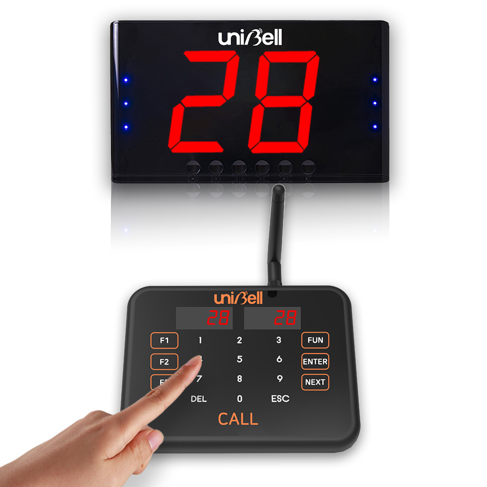 유니벨 순번 대기 시스템 SET 고객호출 푸드코트 대기손님 280,000원