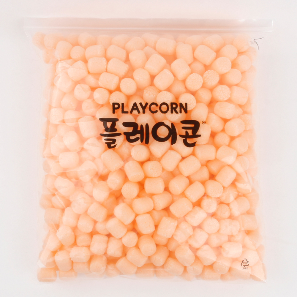 플레이콘 만들기재료 리필 500p, 연주황, 1개 7,500원