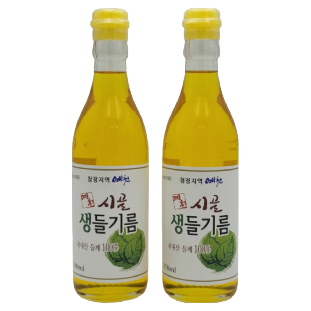 국산 볶지않은 생들기름 350ml 오메가3가 듬뿍 예천들깨 (아침에 한스푼 / 35일분), 2개, 350ml 60,800원