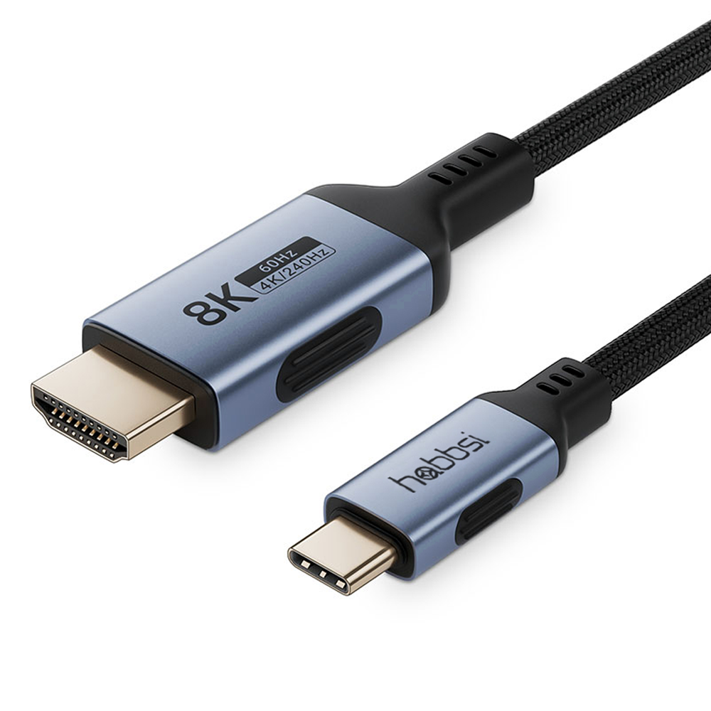 햅시 USB C TO HDMI 8K TV연결 미러링 케이블 삼성 애플 아이패드 스마트폰, 1개, 2m 29,900원