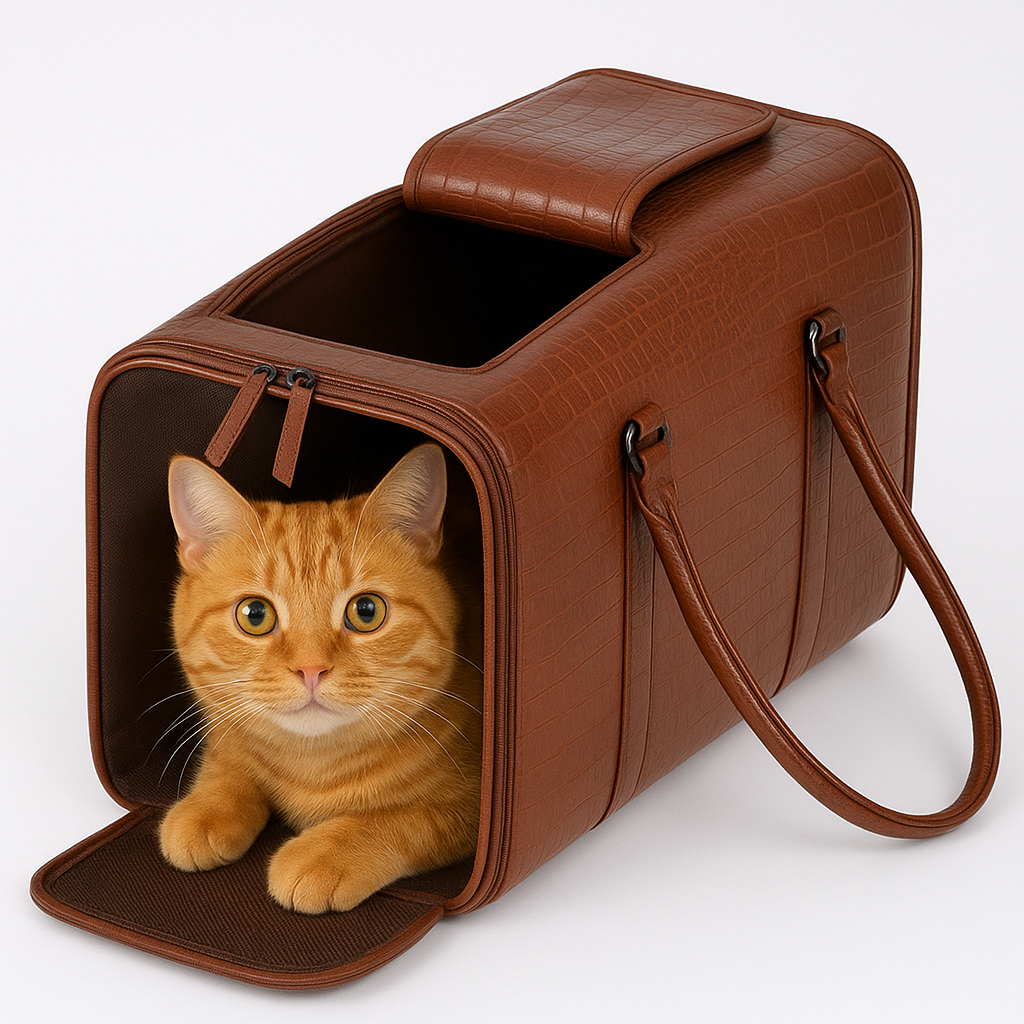 본비안트 반려동물 캐리어 강아지 고양이 이동가방[미국 프리미엄브랜드], 카멜브라운, 1세트 29,900원