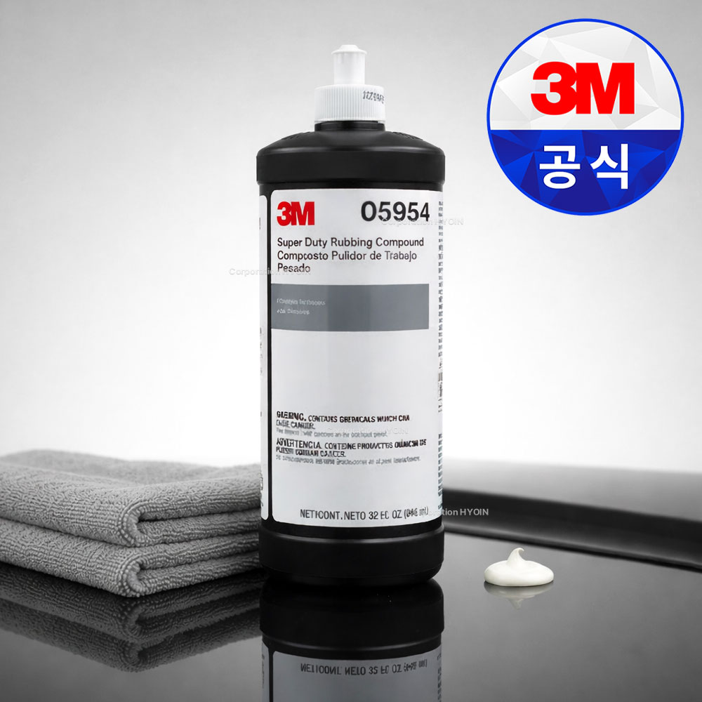 3M 컴파운드 PN05954 1000방 1000ml / 코팅제 기스제거제 자동차 스크래치 흠집 광택제 스윌자국 스윌마크 차량 광택 16,500원