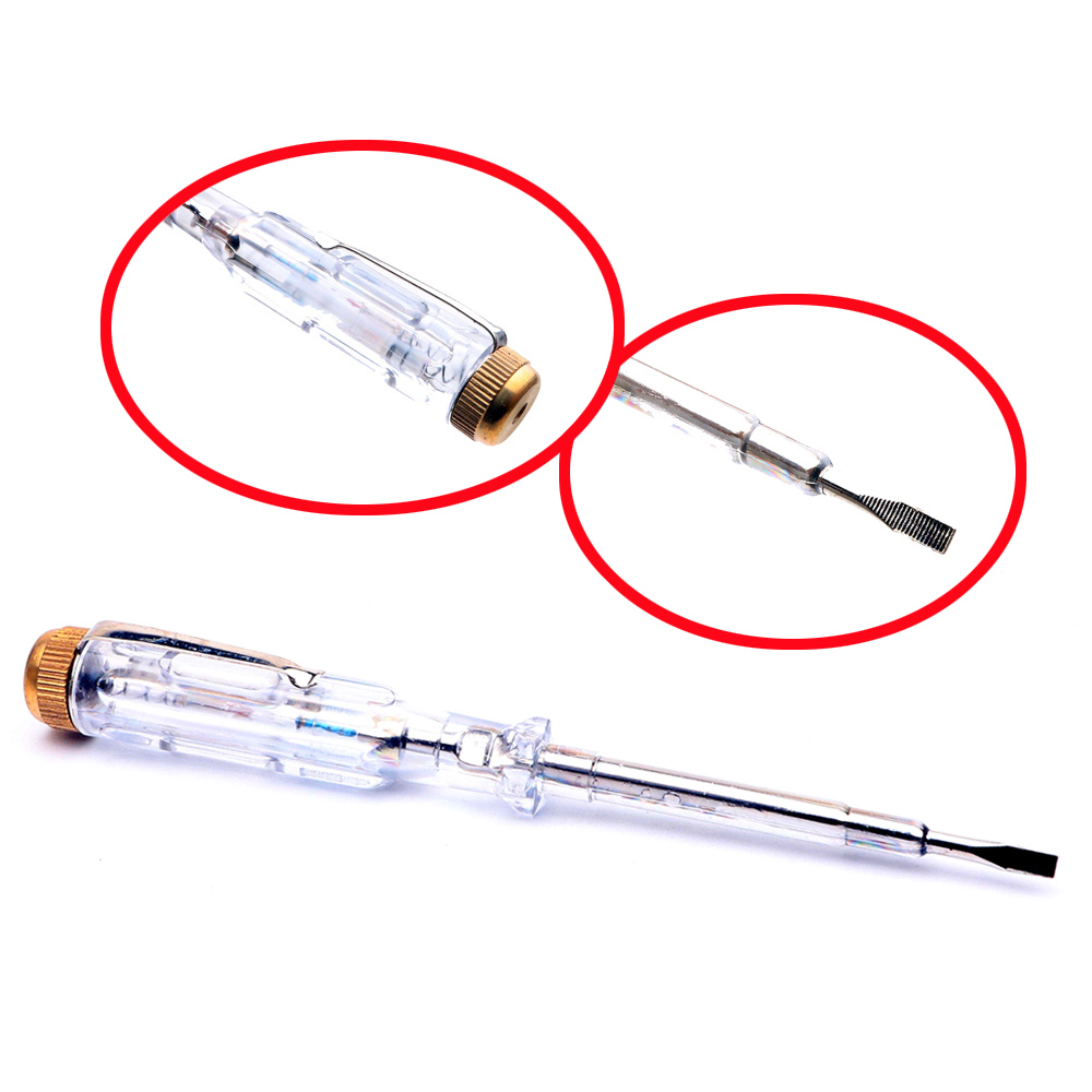 독일산 검전드라이버 AC 100V~500V 테스터 팁폭 3mm 배선 단락 검사 테스트 검전기 전압 테스터기 테스트기 휴대형 전류 전기 테스타기 조명 콘센트 콘선트 검전 드라이버, 1개 2,750원