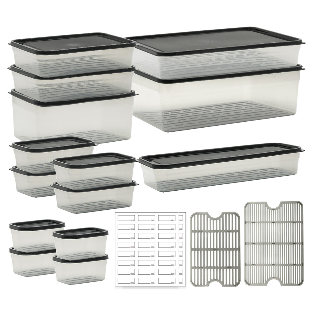 생활엔 말랑핏 차곡차곡 냉동실 보관용기 18p 세트 36,800원