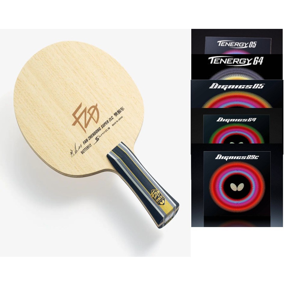 버터플라이 판젠동슈퍼 ZLC+테너지/디그닉스+사이드테이프 세트 512,000원