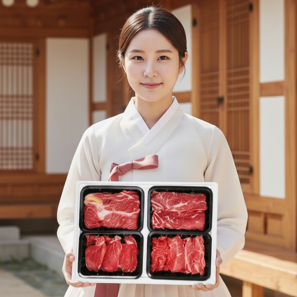 [선물용] 국내산 프리미엄 횡성한우 1등급이상 한우선물세트 구이용 소고기선물세트 등심 안심 채끝 갈비살 특수부위 국거리 양지 불고기 명절 설 구정 추석 한우 모듬 선물 세트 138,000원