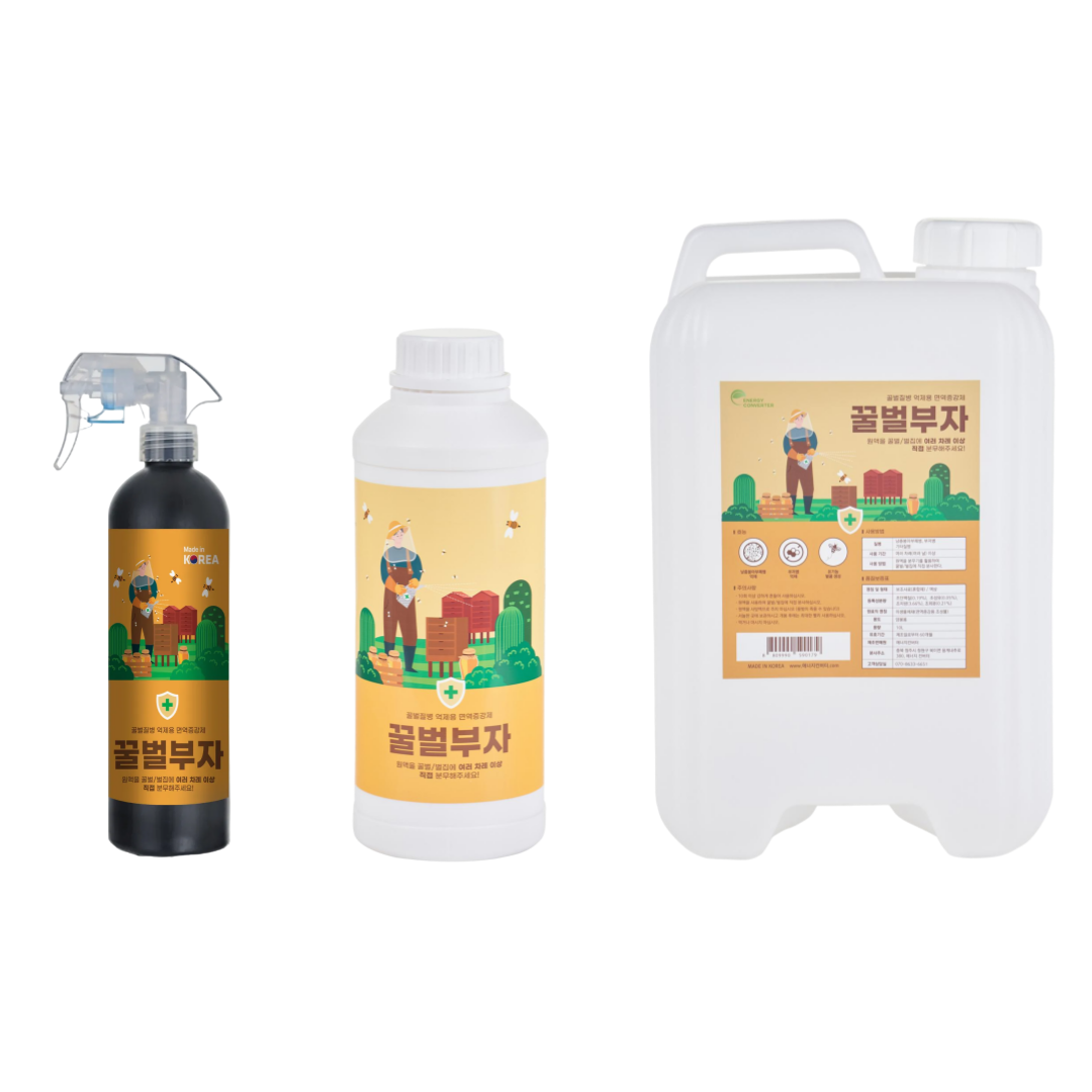 꿀벌부자 낭충봉아부패 부저 석고 백묵 노제마 병 가시 응애 집단 폐사 질병 방제 약, 1개 280,000원