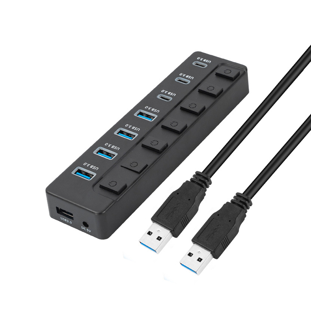 라디온 USB 3.0 7포트 USB 허브 USB-A 4포트 Type-C 3포트 개별스위치/USB HUB 22,900원