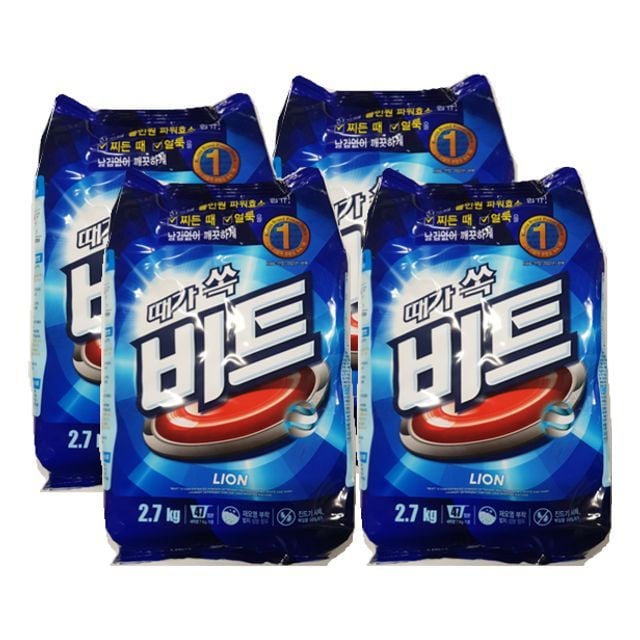 비트세탁세제 파우치형액체세제 2.7kg 일반세제 대용량세탁세제 jon+7505cN 52,580원