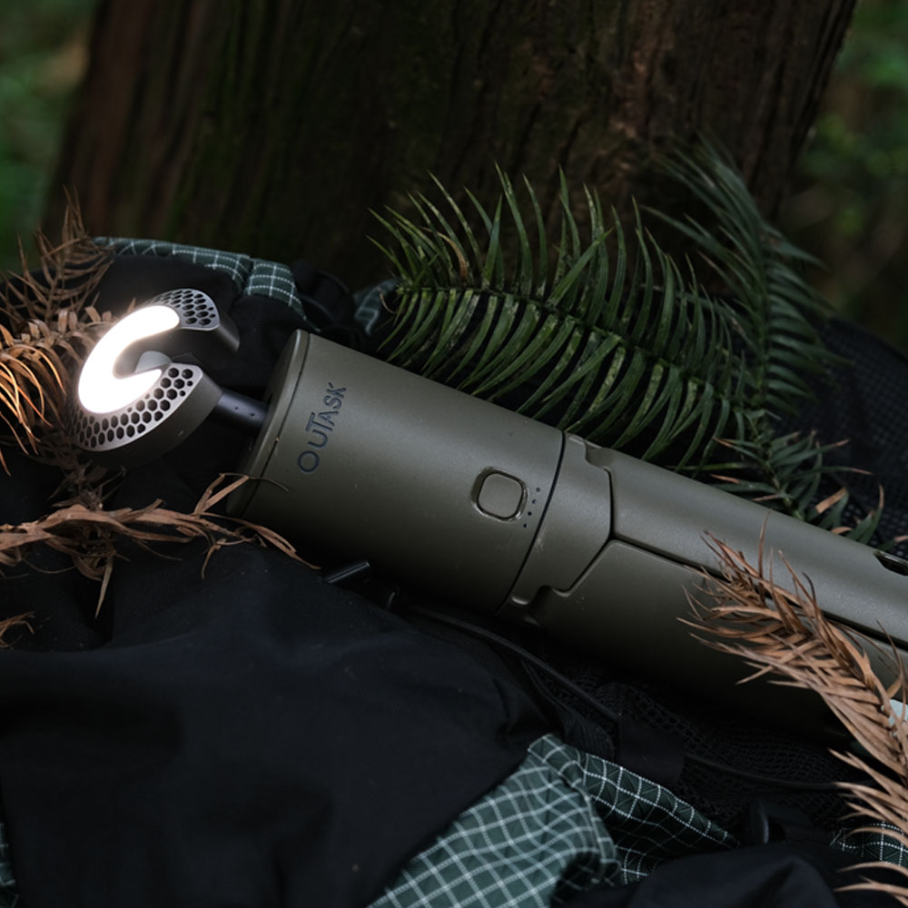 OUTASK 아웃타스크 캠핑 차박 낚시 등산 텔레스코픽 다기능 아웃도어랜턴 195,600원