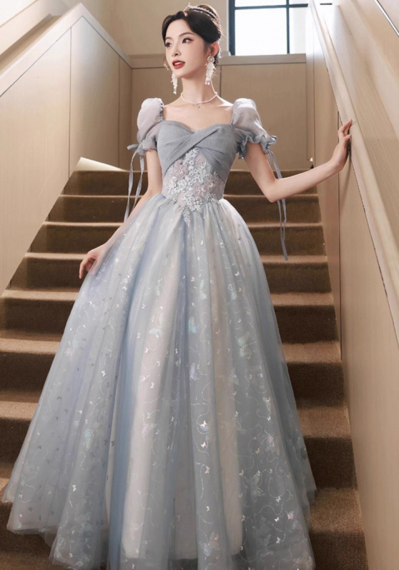 해피유통  여성 블루 이브닝드레스 성인식 생일잔치 데일리 원피스    B-BJJ001 44,200원