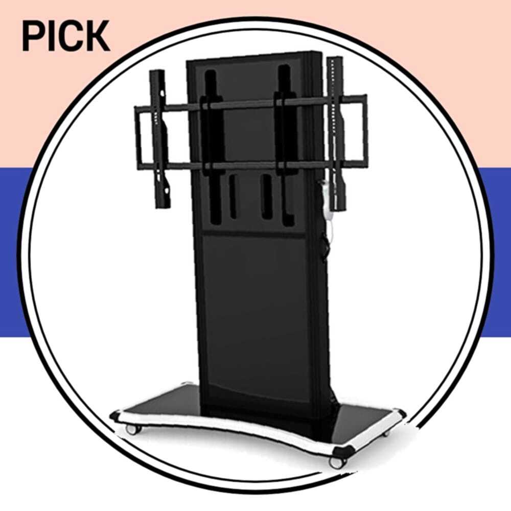 대형TV거치대 전동형 이동형스탠드 86-98인치 블랙 마운트피아 커머스픽301 2,446,100원