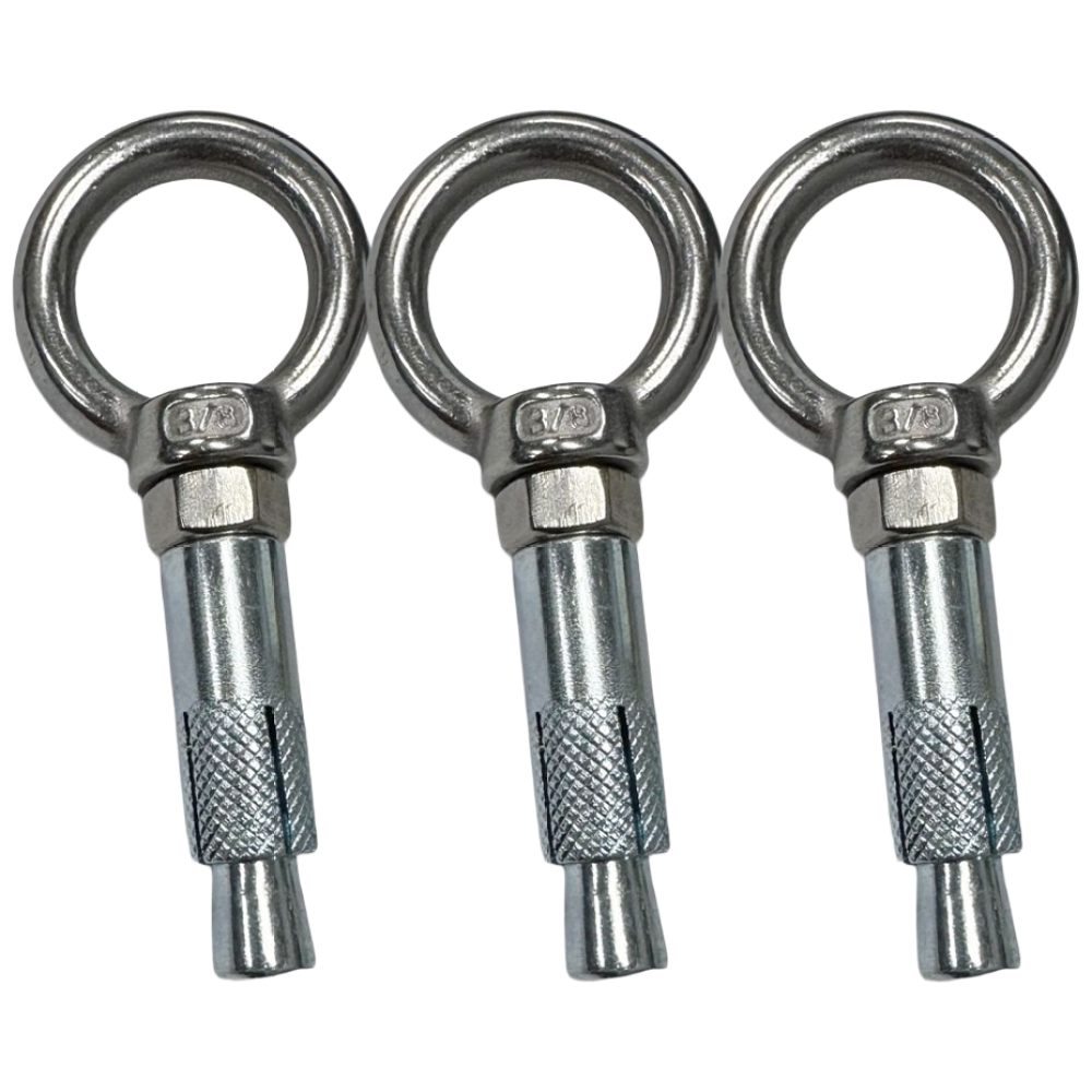 삼부 3/8인치 스텐 아이볼트 아이너트 세트앙카 스트롱앙카 전산스크류 세트상품, 1세트 12,000원