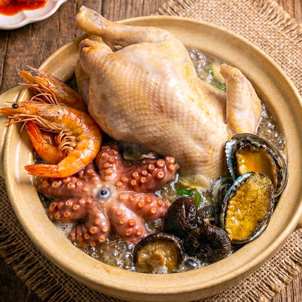 왕문어 해신탕 3인분 문어 삼계탕 전복 문어 새우 생닭만 1kg 몸보신 세트 초복 중복 말복 34,900원