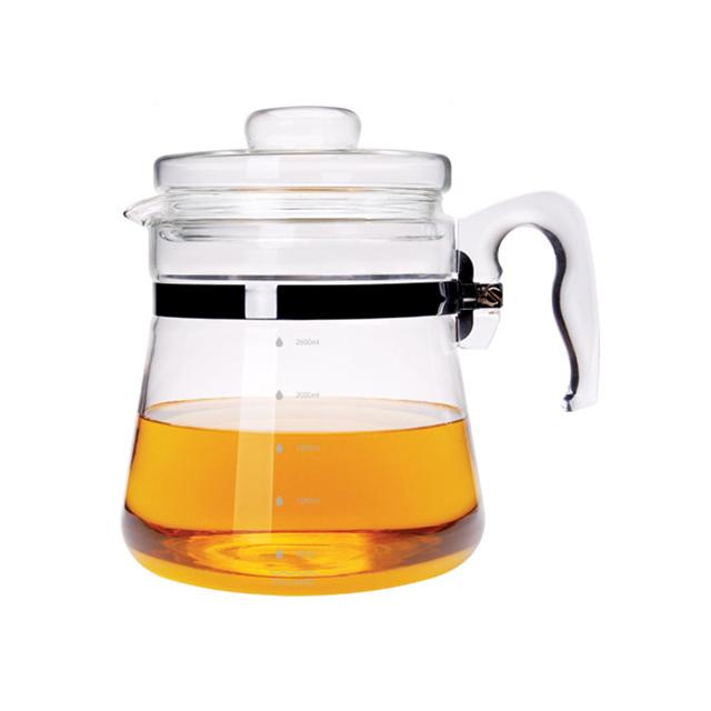 이탈리아노 유리 약탕기 3L,3.5L 선택 / 유리 주전자 티포트 내열유리 42,340원