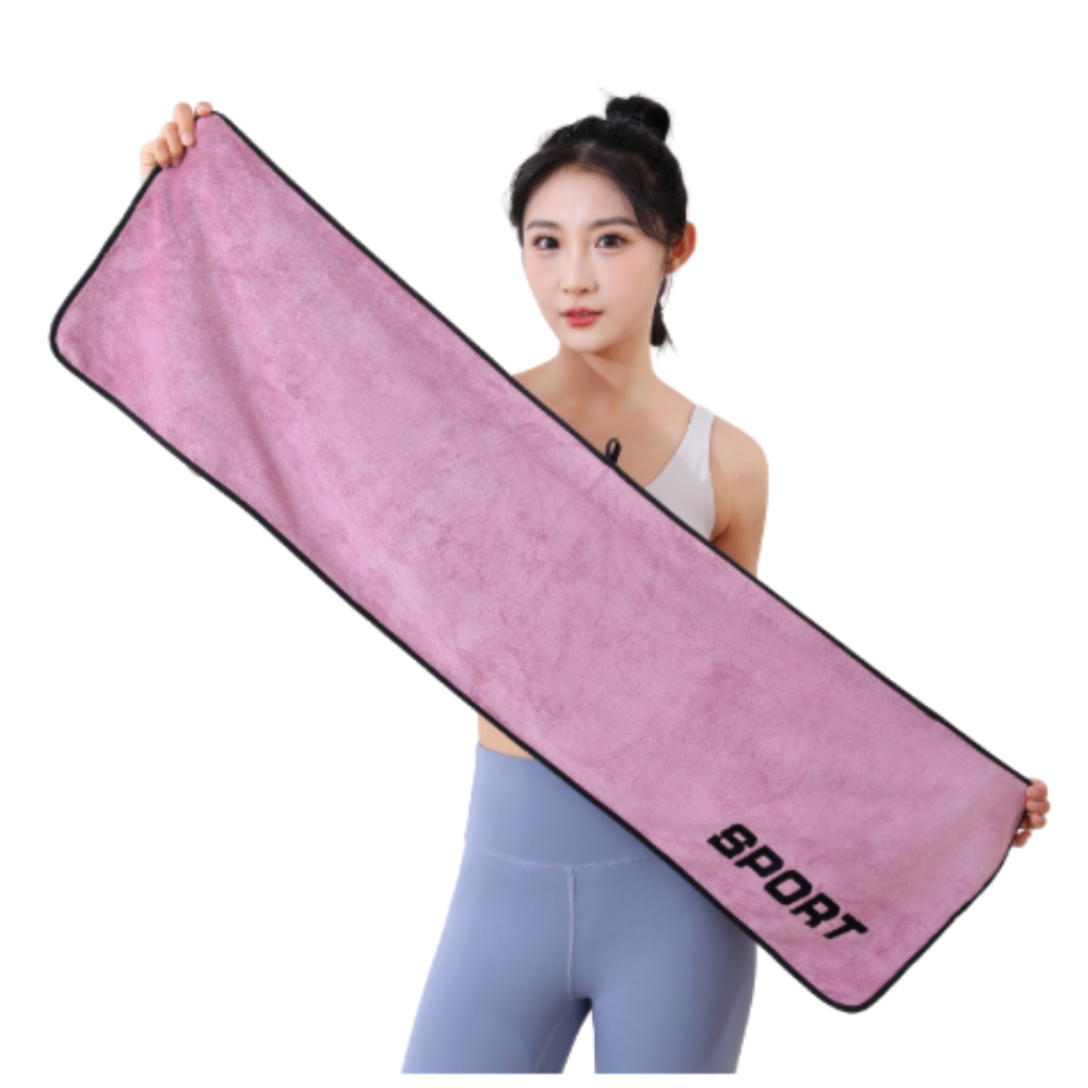 [더루시] 다용도 극세사 수건 타월 가운 스포츠타월 수건 3종 세트 TSP1554 30 x 110 cm, 퍼플, 2개 7,890원