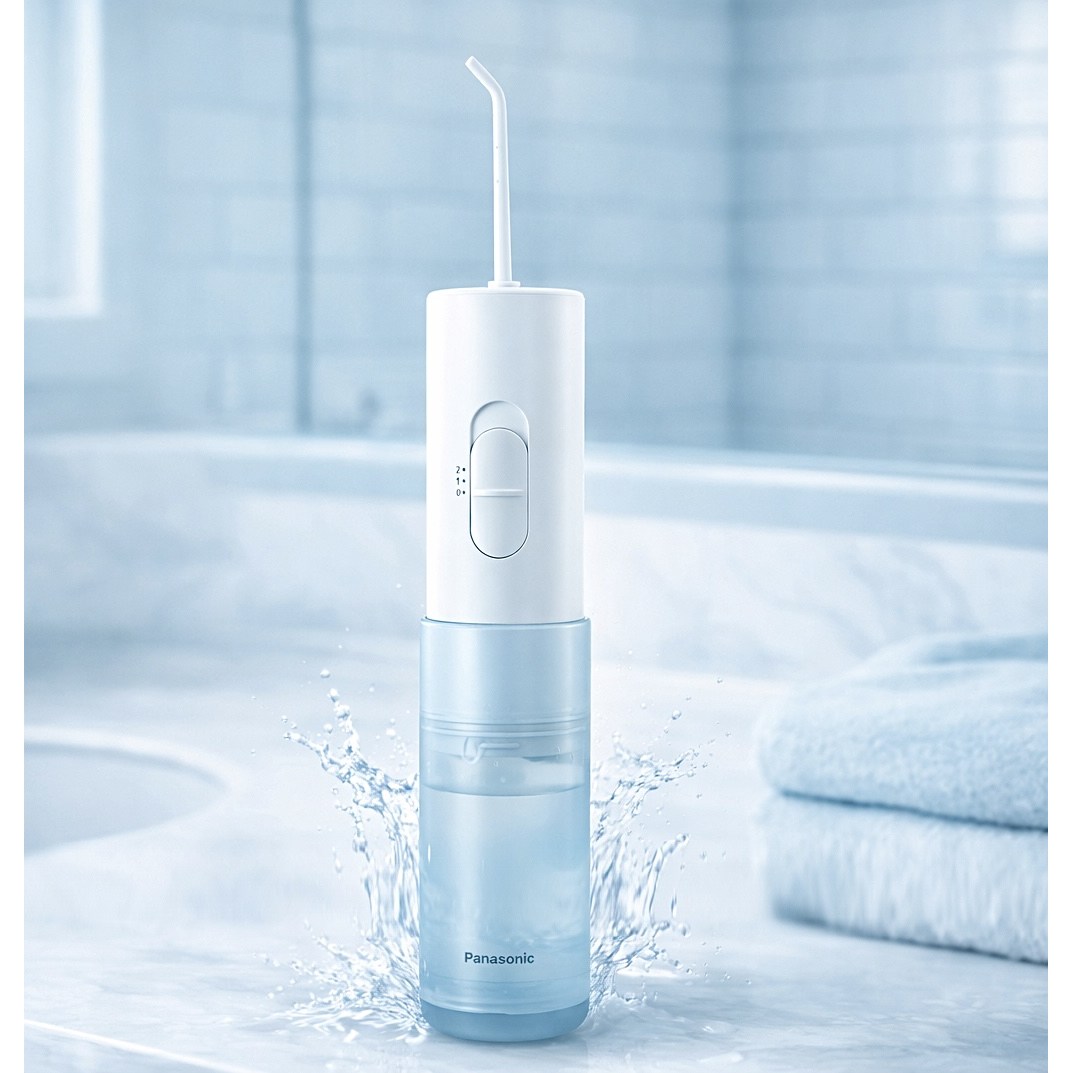 파나소닉 치아 무선 구강 세정기 휴대용 가정용 물치실 워터 치간칫솔, 흰색, P00000VS 63,900원